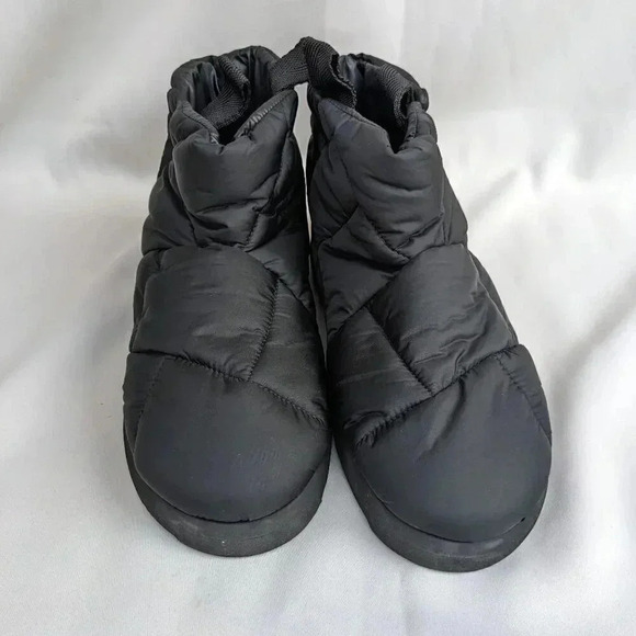 NWOT Piume Studio Quadrato $364 Nylon Matte Black Boots size 9 Ankle Booties - Picture 2 of 8